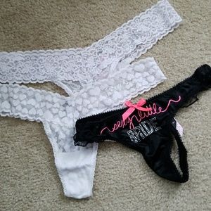 Victorias Secret Bridal thongs